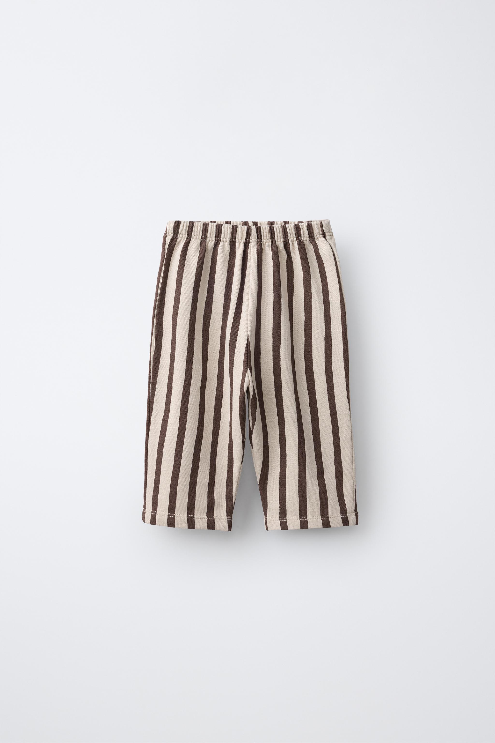 STRIPED PRINT PANTS